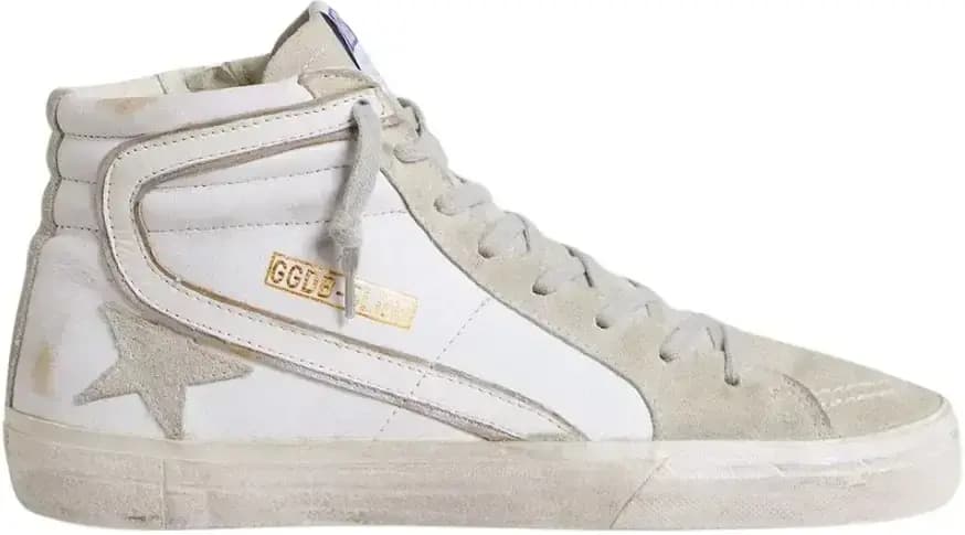 Golden Goose Slide Leather Suede Details