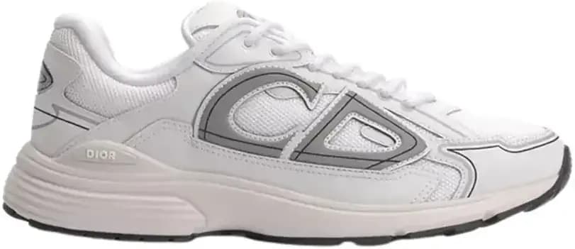 Dior B30 Countdown Sneaker — White Technical Mesh White Technical Fabric