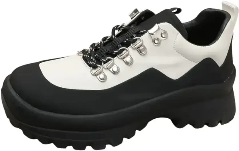 Prada Casual — Black White Chunky Sneakers