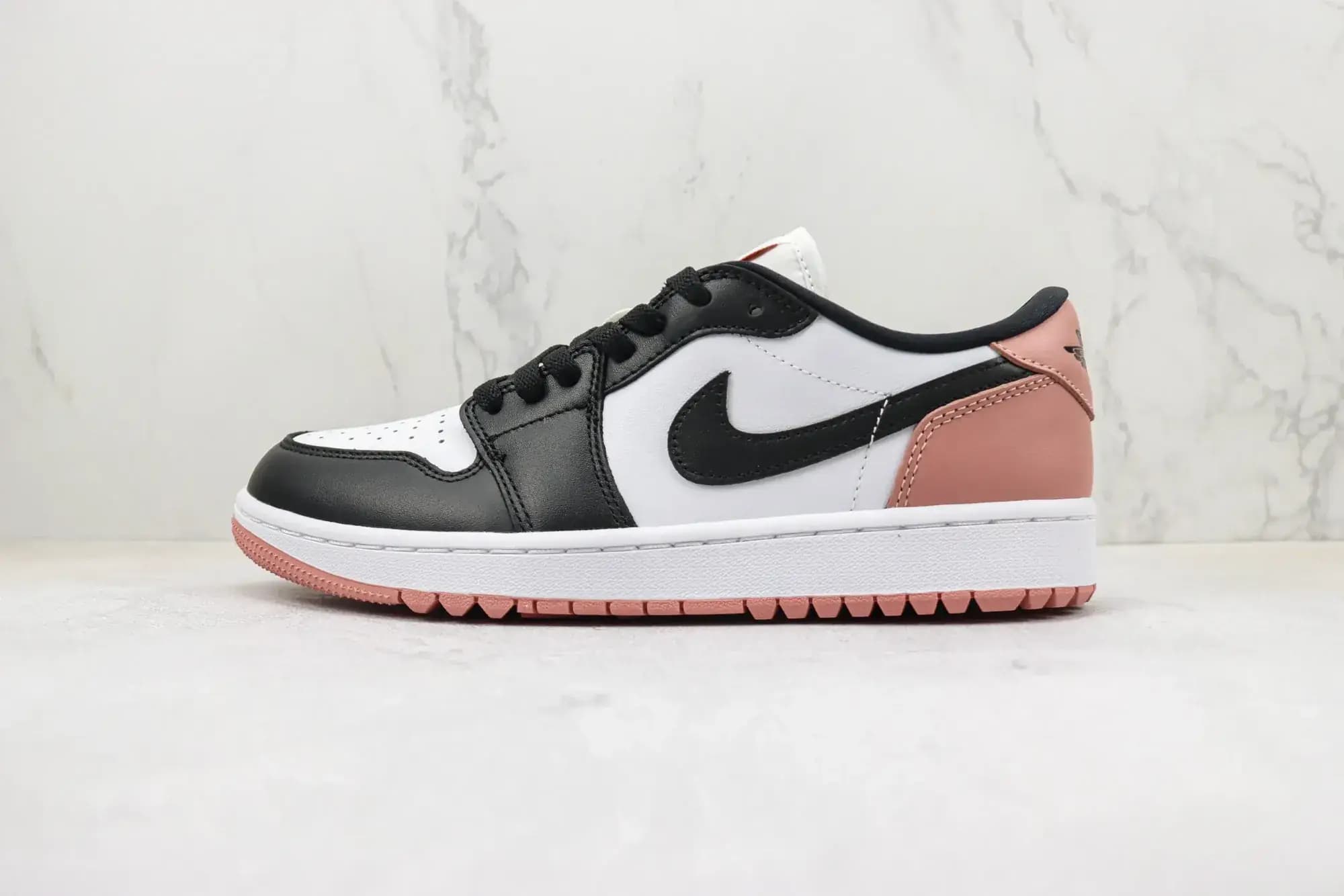 Jordan Nike Air Jordan 1 Retro Low Golf — Rust Pink