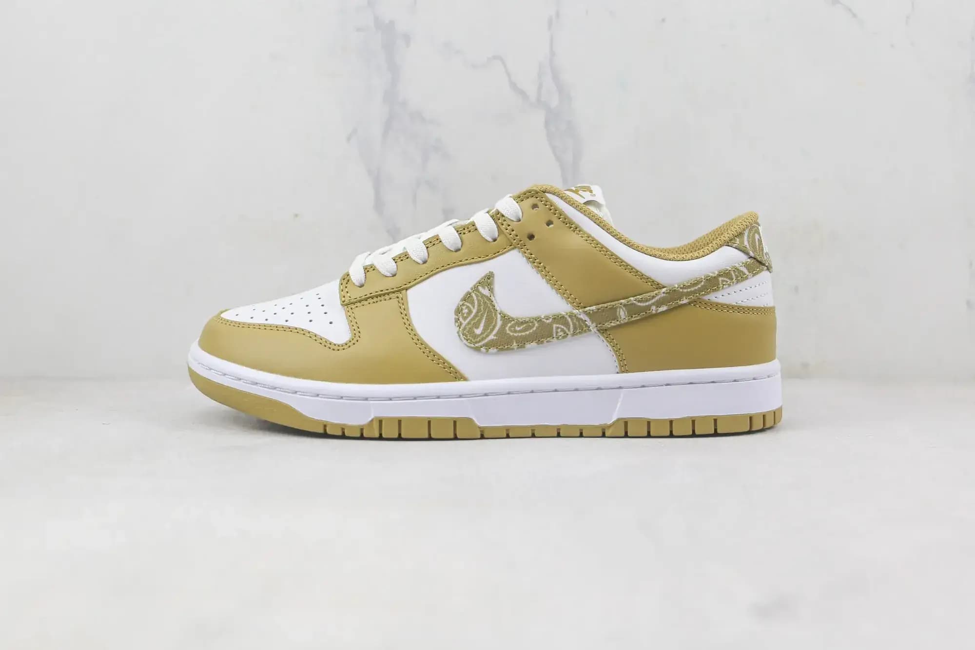 Nike Dunk Low — Yellow Paisley