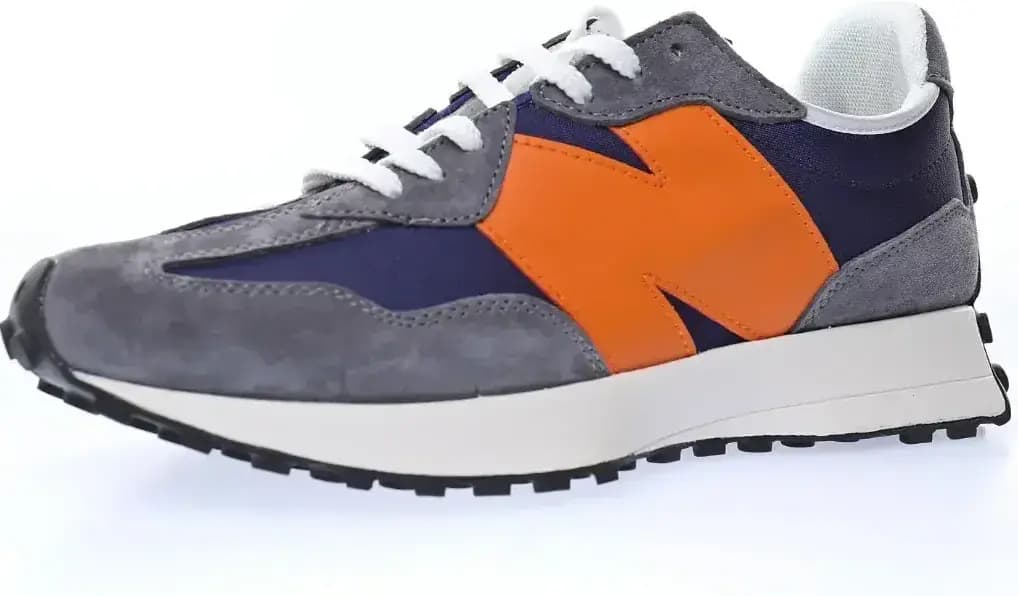 New Balance MS327 Dark — grey Navy Orange