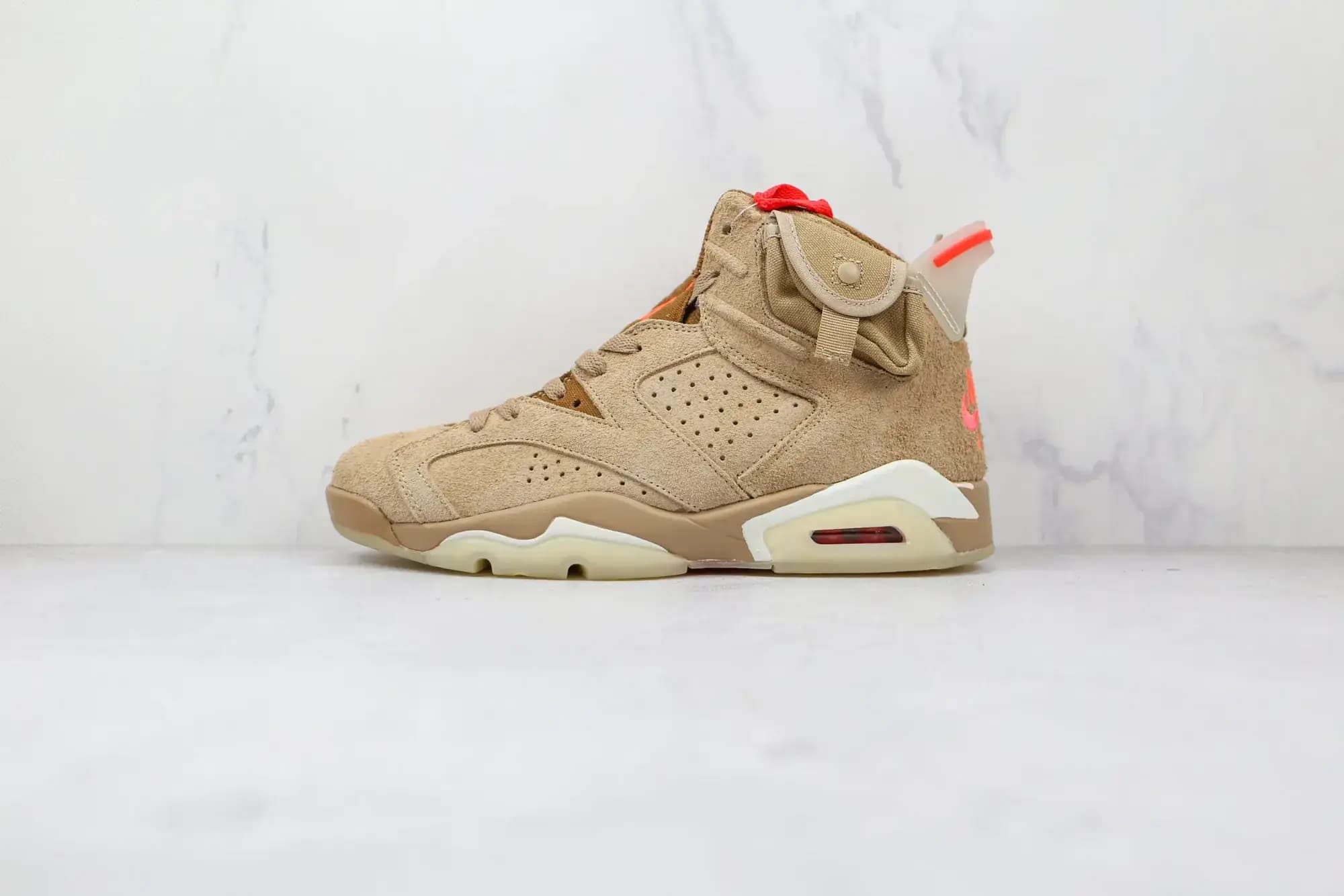 Jordan Travis Scott x Air Jordan 6 British — Khaki