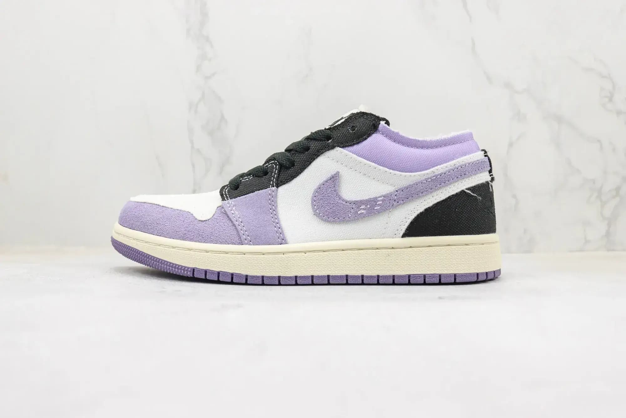 Jordan Nike Air Jordan 1 Craft — Grey Black