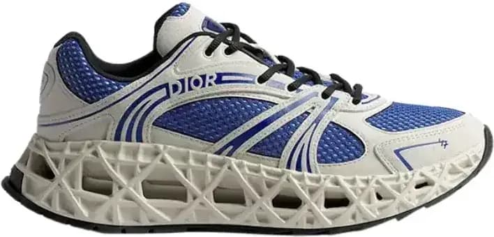 Dior B35 NXXT Sneaker — White Suede Calfskin