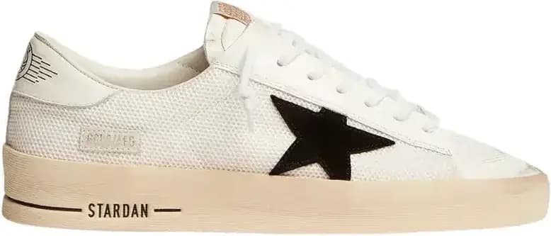 Golden Goose Stardan — White Mesh