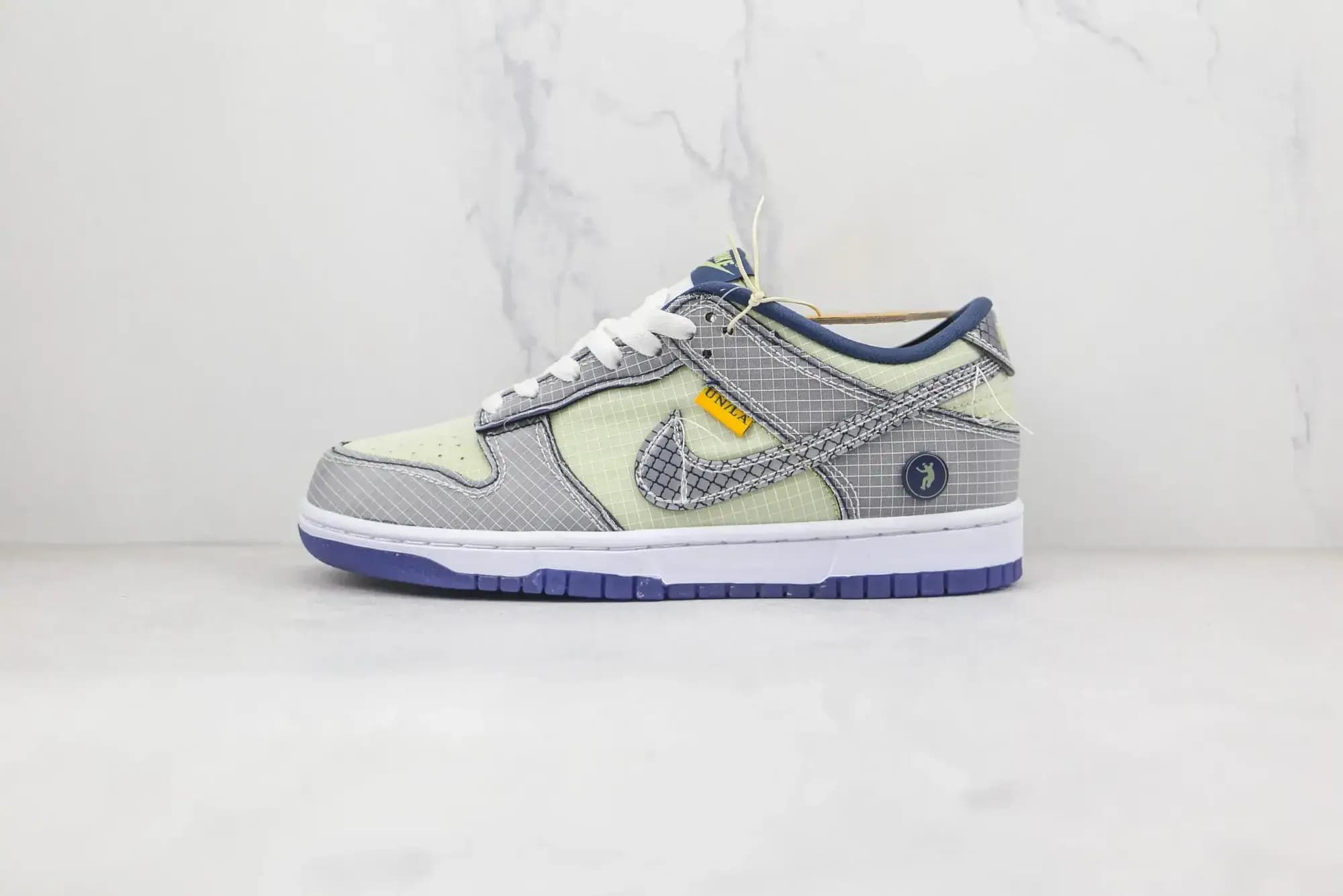 Nike SB Dunk Low Joint — Black and Green Stitches