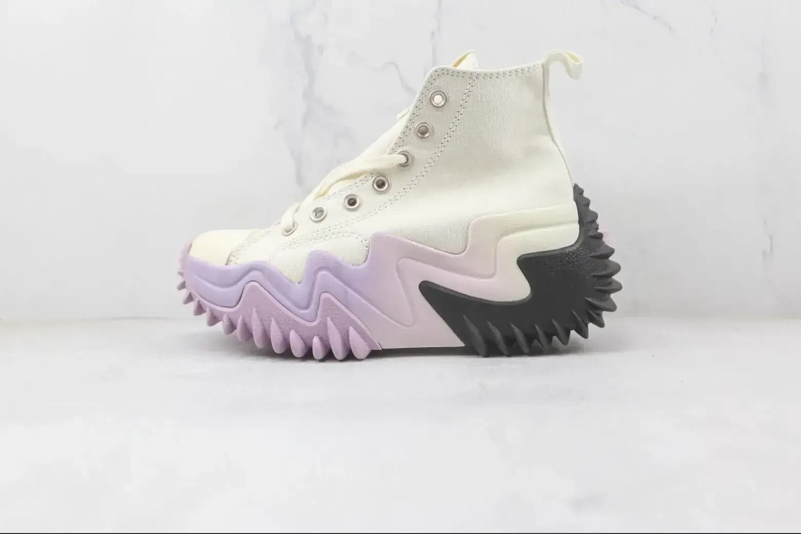 Converse Run Star Motion — White Purple