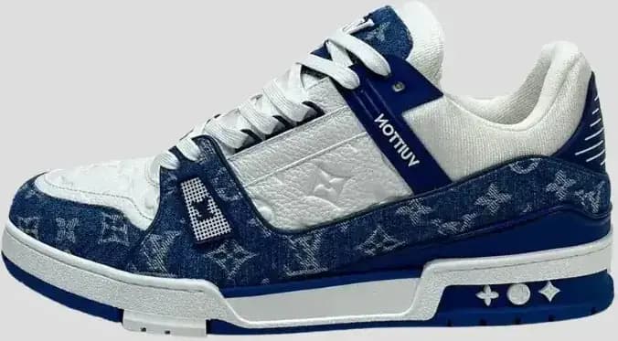 Louis Vuitton LV TRAINER SNEAKER — BLUE