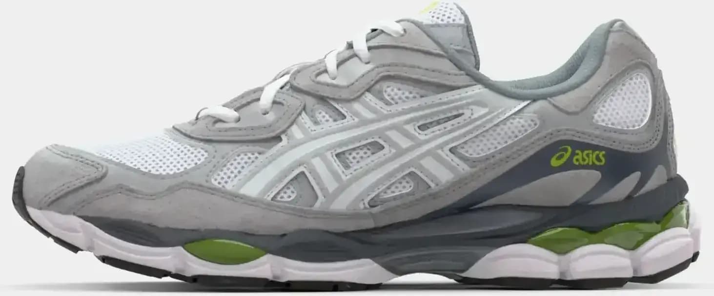 Asics SportStyle GEL NYC UNISEX — White Glacier Grey