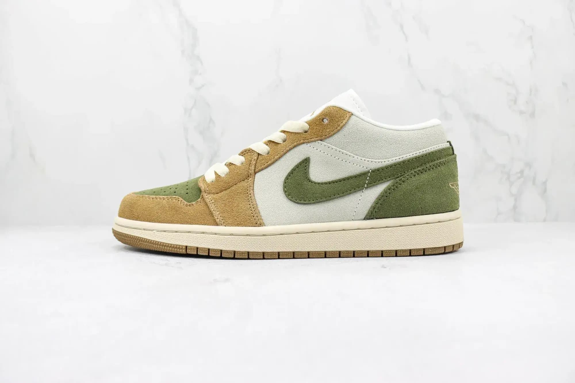 Jordan Fragment x Travis Scott x Air Jordan 1 Low — Green