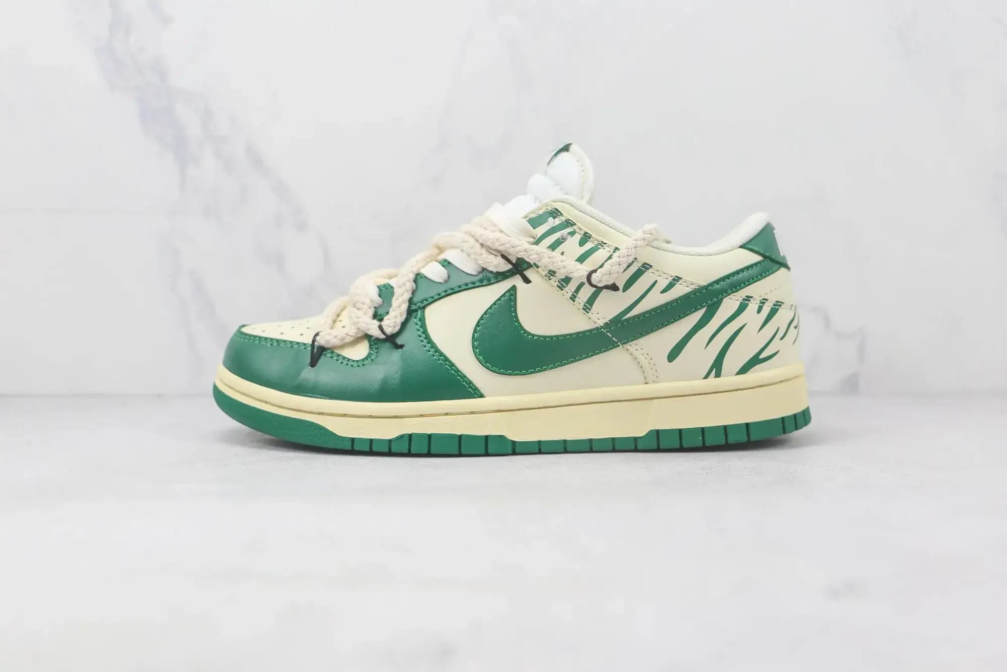 Nike SB Dunk Low XD deconstructed straps — Green