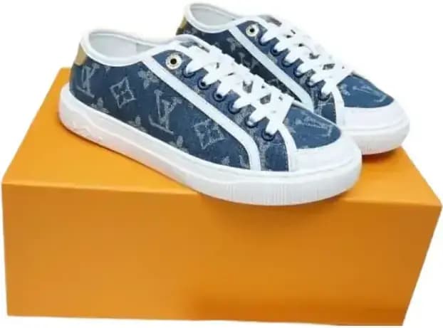 Louis Vuitton LV Lagoon Sneaker Monogram Canvas Denim — Blue