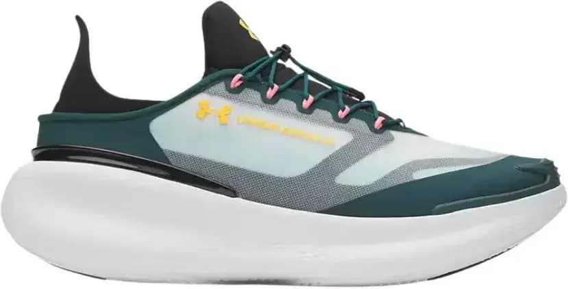 Under Armour Nova SlipSpeed — White Arden Green Campus Gold
