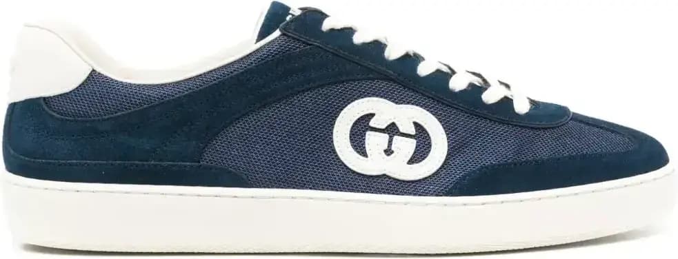 Gucci Interlocking G G74 Sneaker Denim — Blue