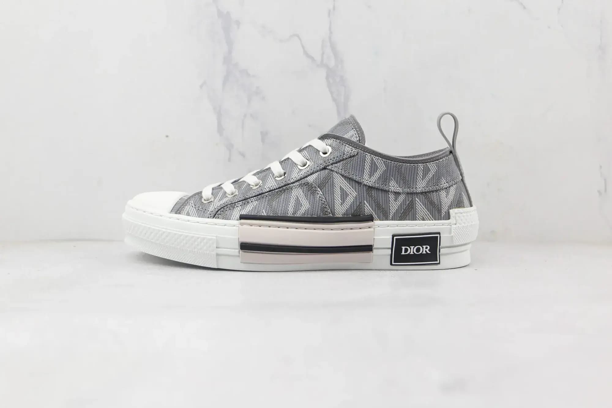 Dior ALTO OBLIQUE B23 Low — Grey