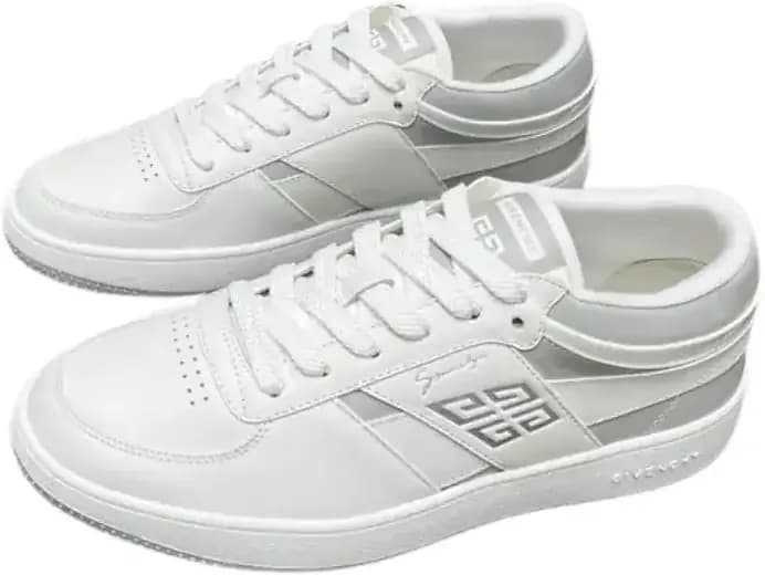 Givenchy Move Low Sneakers — White Leather