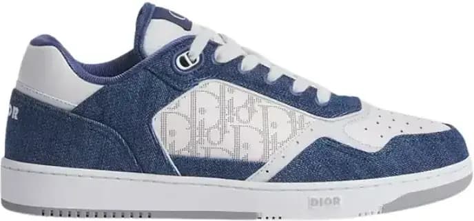 Dior B27 Uptown Low-Top Sneaker — White Smooth Calfskin