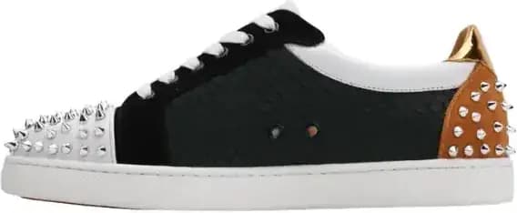 Christian Louboutin Seavaste 2 Spiked Leather Sneakers