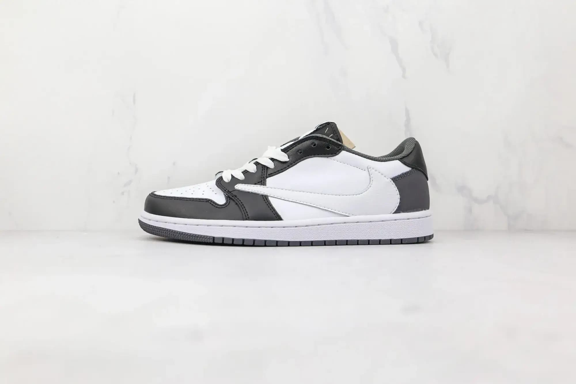 Jordan NIKE Air Jordan 1 Low Barb — black gray white