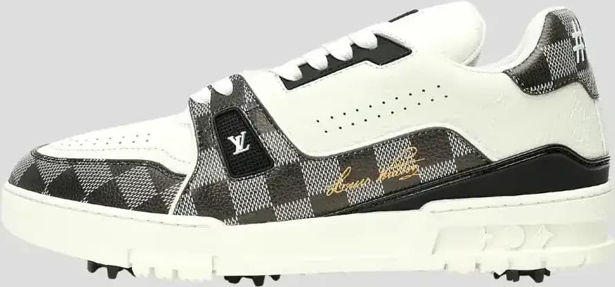 Louis Vuitton LV Trainer Sneaker — White Grey