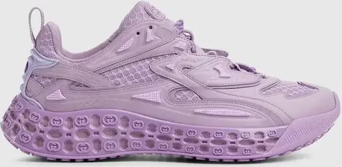 Gucci cub3d sneakers for men — purple mesh