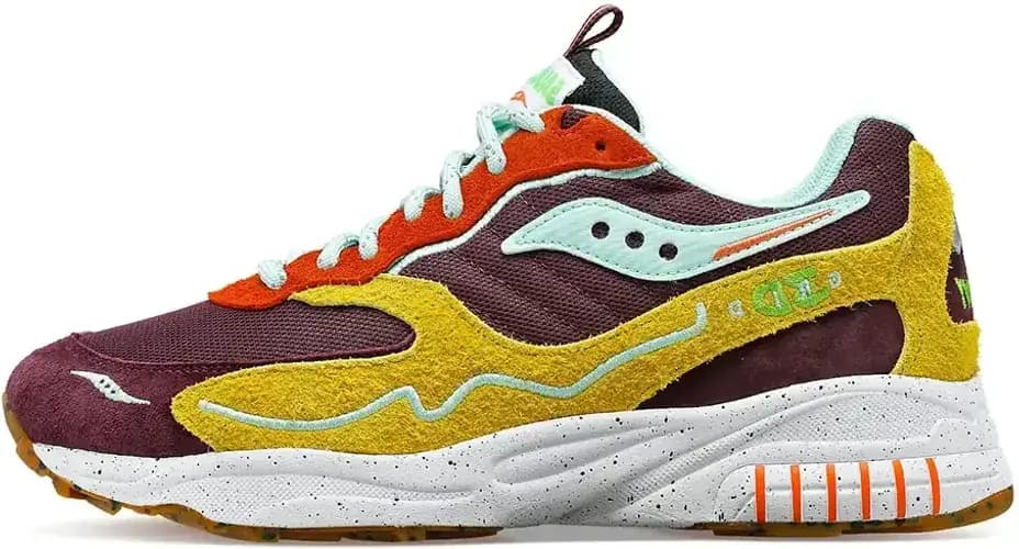 Saucony 3D Grid Hurricane Trailian — Brown Mustard