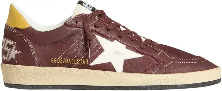 Golden Goose Ball Star — Chocolate Nubuck