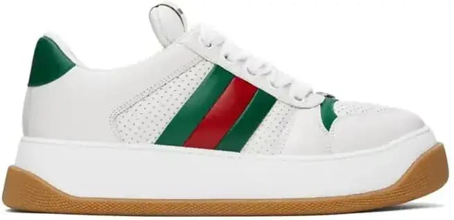 Gucci Screener G Trainers — White