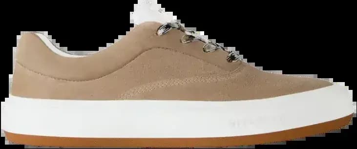 Givenchy New City Sneakers In Suede — Beige
