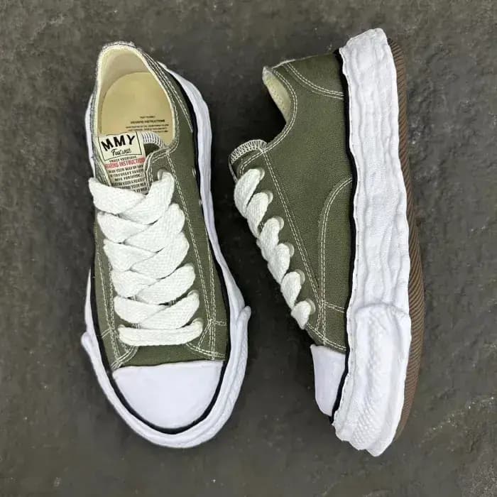 Mihara Yasuhiro Aison Mihara Yasuhiro MMY Sneaker Core — Green