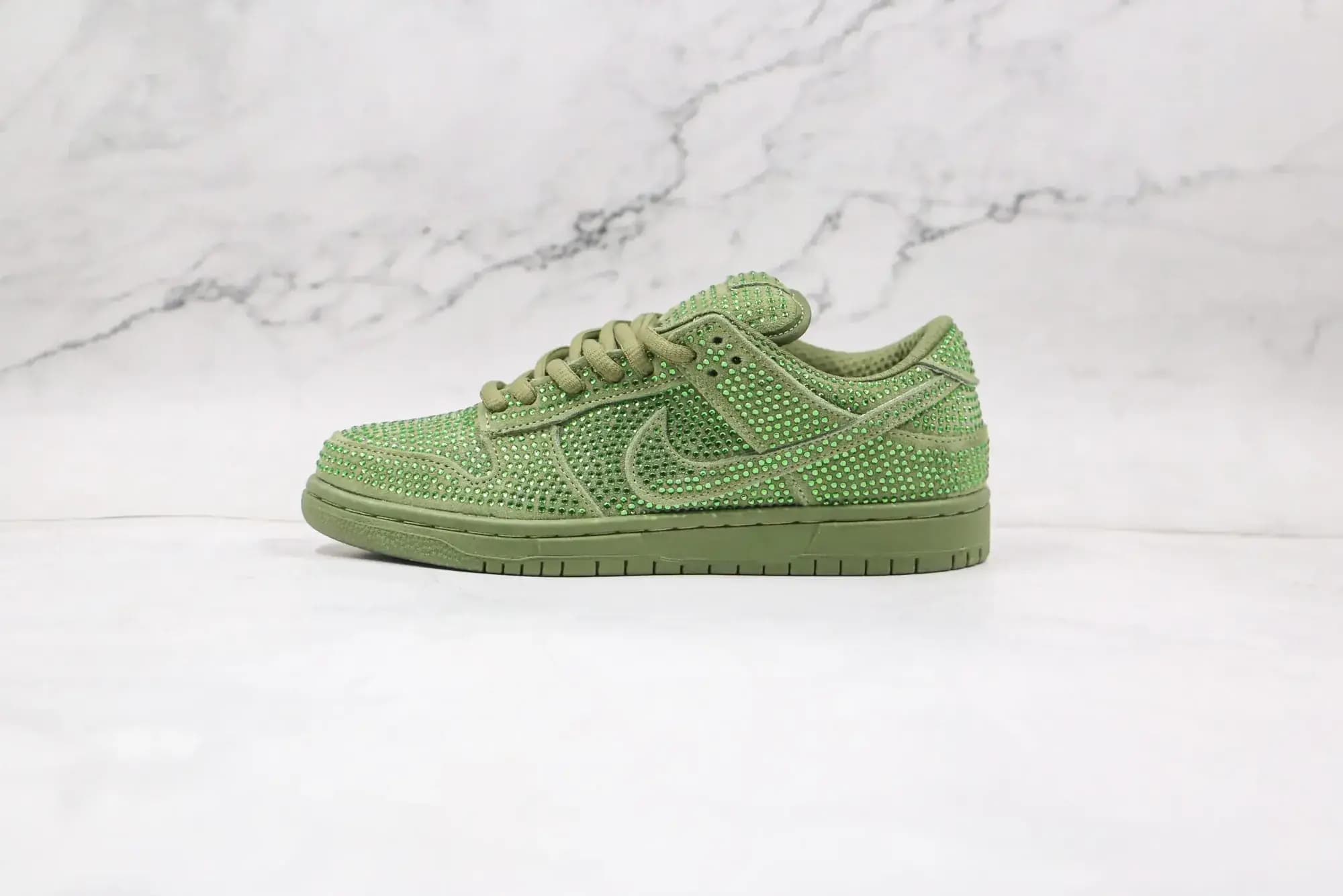 Nike SB Dunk Low diamond — green