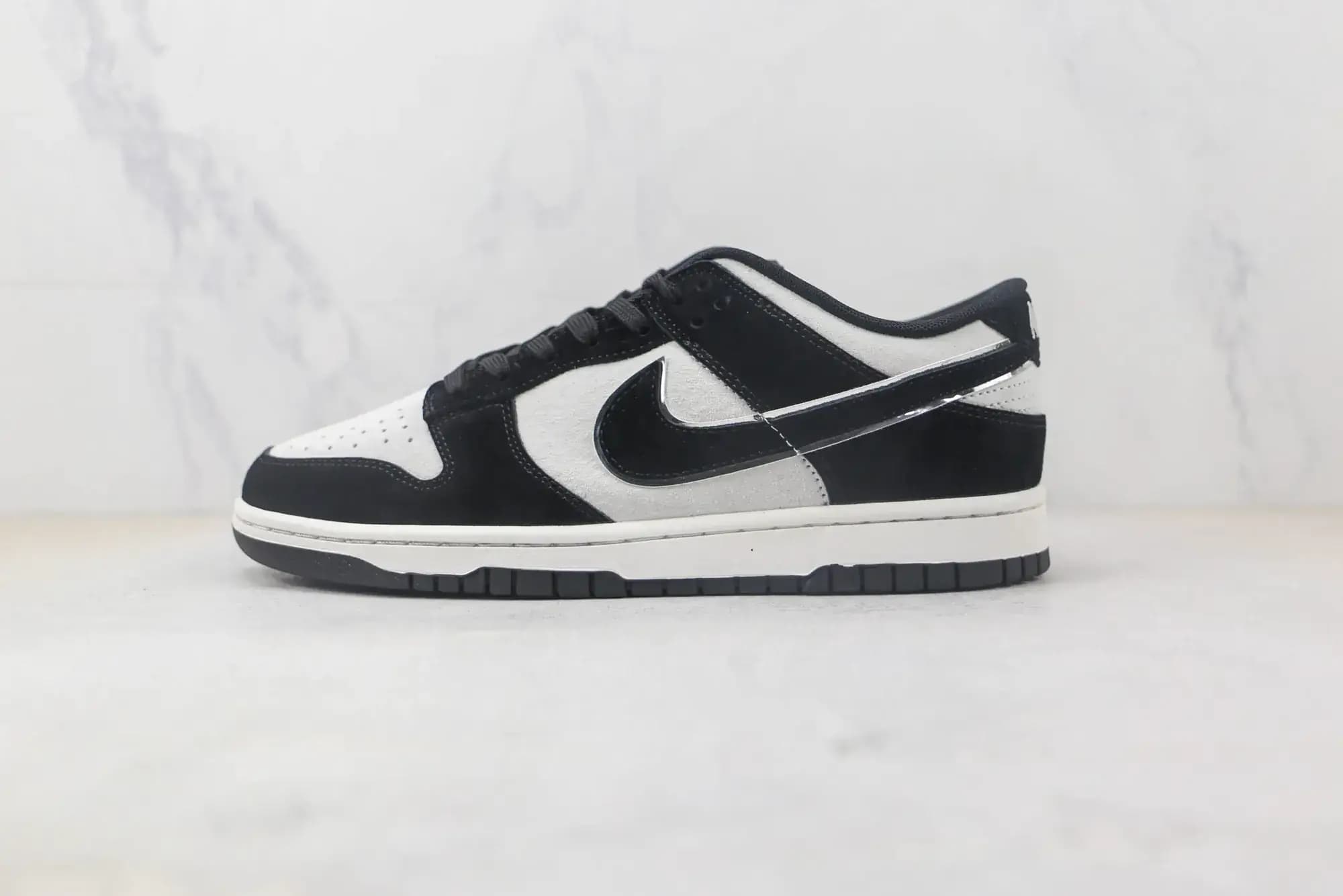 Nike Dunk Low — Black Suede