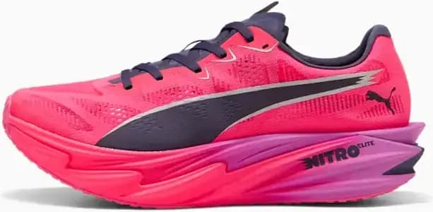Puma Deviate NITRO Elite 4 Pure Pink-Electric Orchid-Deep — Plum