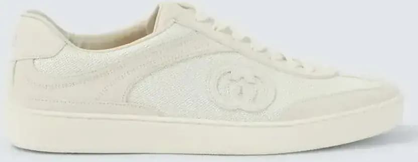 Gucci Natural G75 Sneakers — White