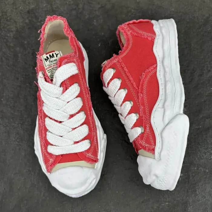 Mihara Yasuhiro Aison Mihara Yasuhiro MMY Sneaker Full — Red