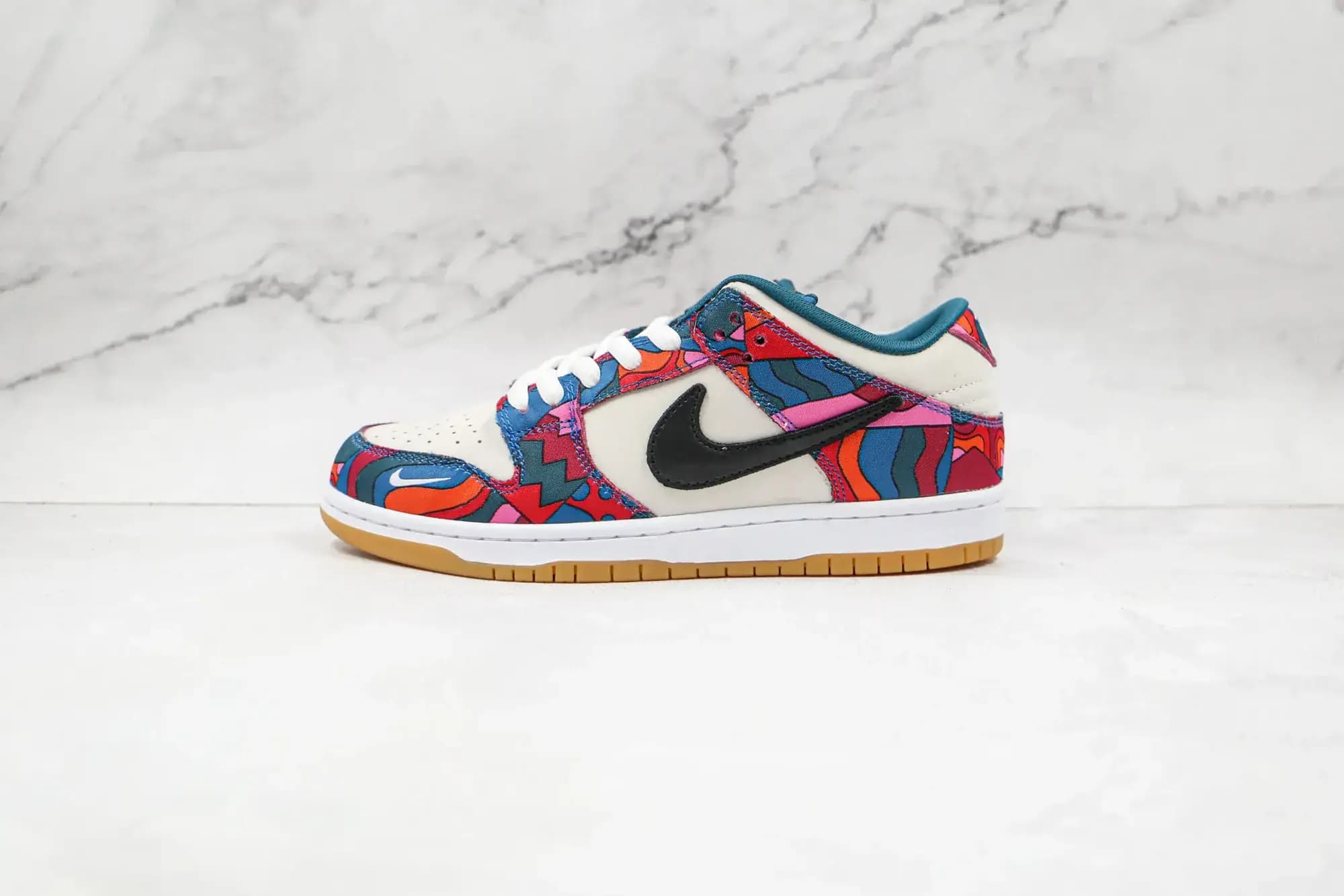 Nike Dunk Low Abstract art