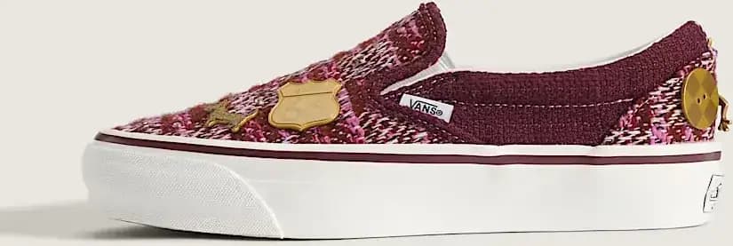 Vans Premium Classic Slip-On Shoe — Red