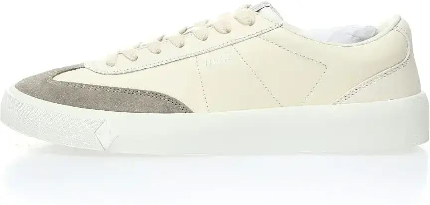 Dior Leather Low Sneaker Milky — White