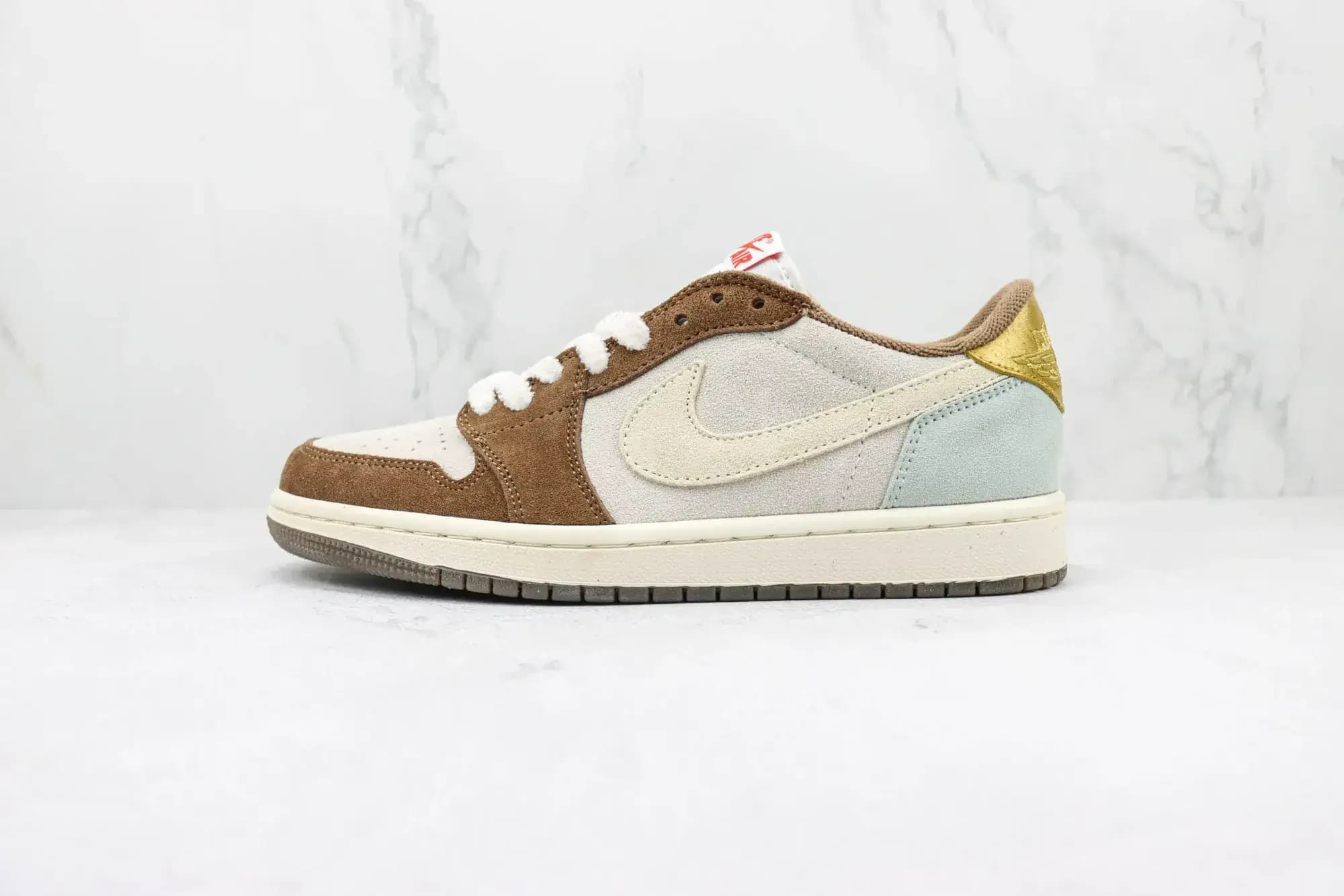 Jordan Fragment x Travis Scott x Air Jordan 1 Low — Grey