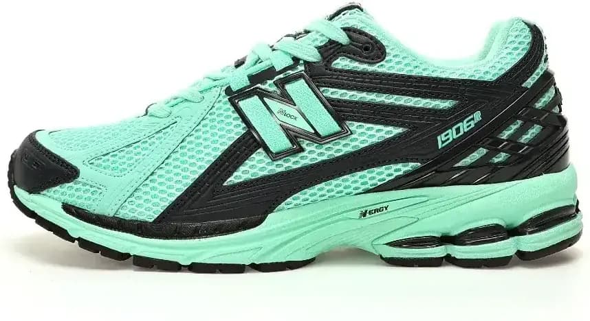 New Balance 1906R — Black Bright Green
