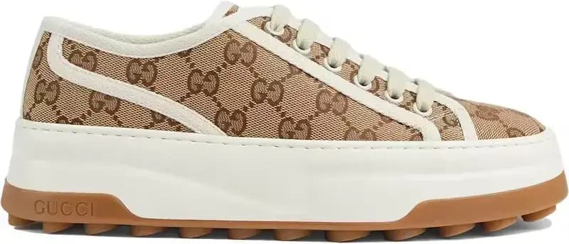 Gucci Interlocking G — Beige Sneaker