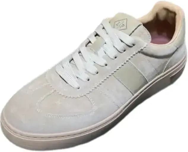 Loro Piana Sneakers — White Beige Leather