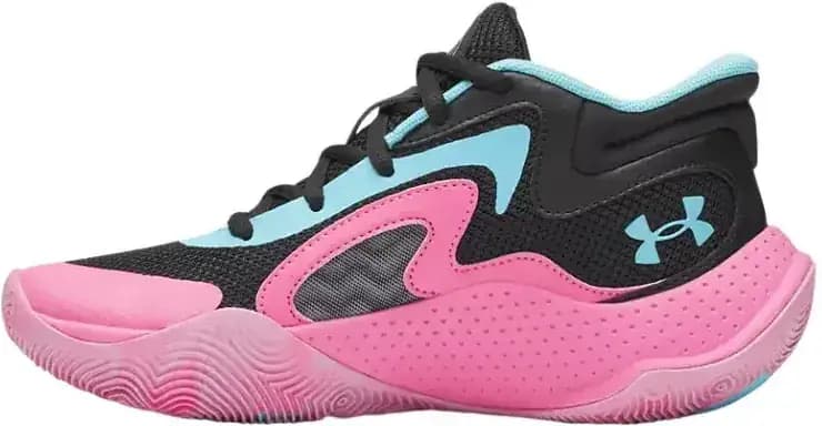Under Armour Jet 25 — Black Pink Frenzy Fresco Blue