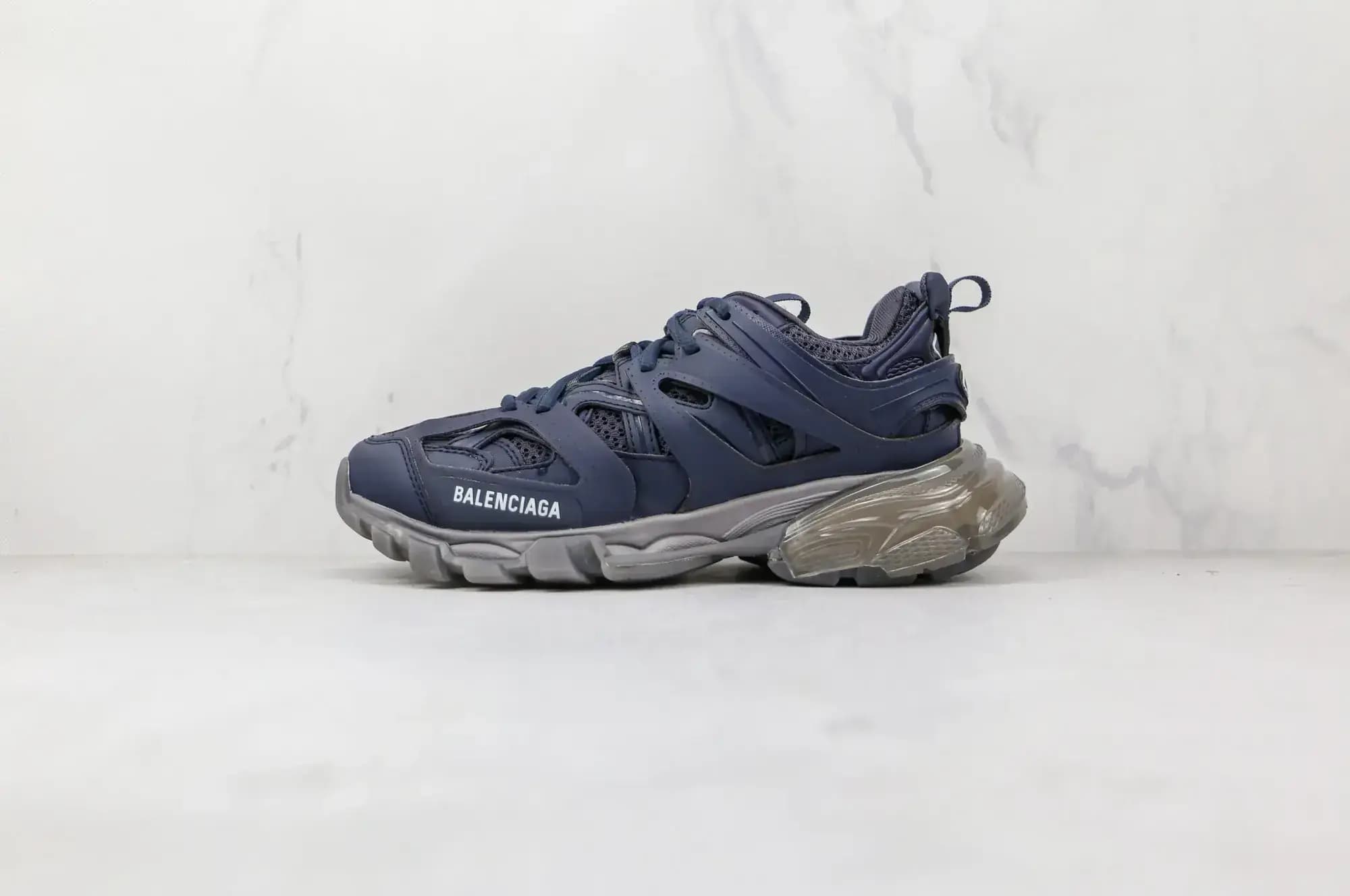 Balenciaga Triple S — navy blue