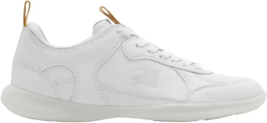 Burberry Leather Matrix Sneakers Optic — White