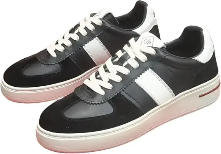 Loro Piana Summer Sneaker — Black White