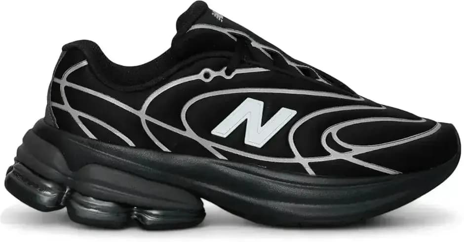 New Balance 5030 — Black Silver Metallic
