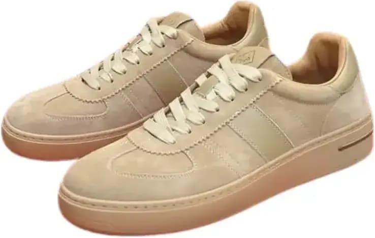 Loro Piana Summer Sneaker — Brown Beige