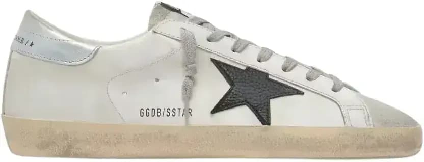Golden Goose Super-Star — White Leather Black